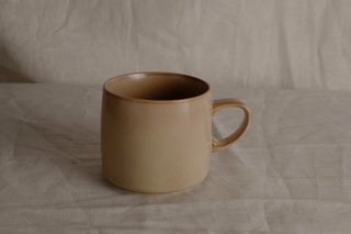 Handmade Raku Yaki Mug: Large Textured Coffee Cup