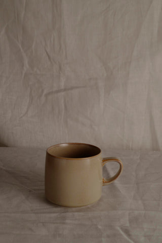 Handmade Raku Yaki Mug: Large Textured Coffee Cup