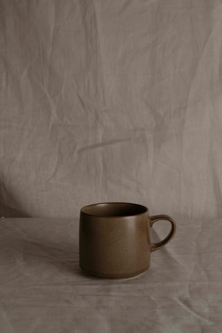 Handmade Wabi-Sabi Mug: Large Raku Yaki Ware Coffee Cup