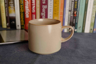 Handmade Wabi-Sabi Mug: Large Raku Yaki Ware Coffee Cup