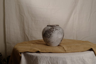 Mineral Frost Vase, Medium Round