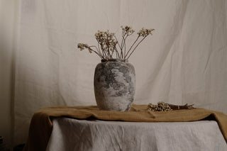 Limestone Veins Vase, Medium & Tall