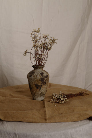 Rustic Organic Wabi-sabi Style Vase, Medium Tall