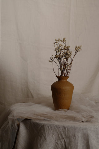 Serenity Sand Vase, Medium Round & Tall