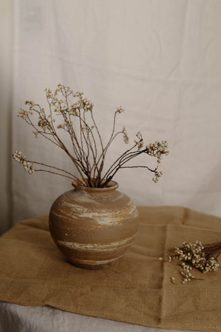 Saturn's Stripe Vase, Round