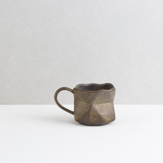 AERIS 01 Ceramic Mug — Smoky Taupe & Charcoal, 190 ml