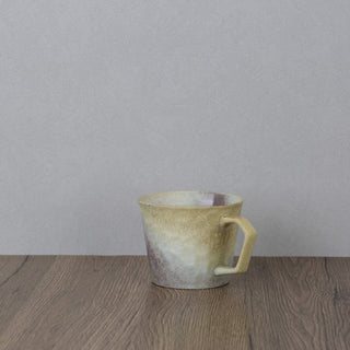 CAELUM 02 Handmade Ceramic Mug — Cream & Lavender, 350 ml