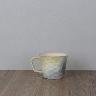 CAELUM 02 Handmade Ceramic Mug — Cream & Lavender, 350 ml