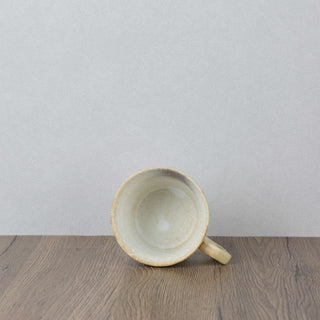 CAELUM 02 Handmade Ceramic Mug — Cream & Lavender, 350 ml