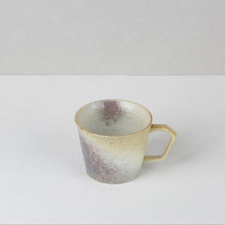 CAELUM 02 Handmade Ceramic Mug — Cream & Lavender, 350 ml