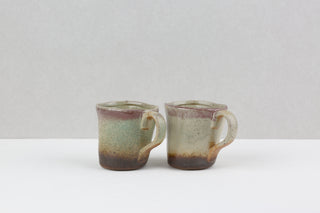 DRIFT 03 Handmade Ceramic Mug — Sage & Mauve, 200 ml