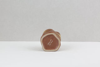 ELOWEN N-01 Handmade Ceramic Tumbler — Copper Rose & Warm Gold, 280 ml