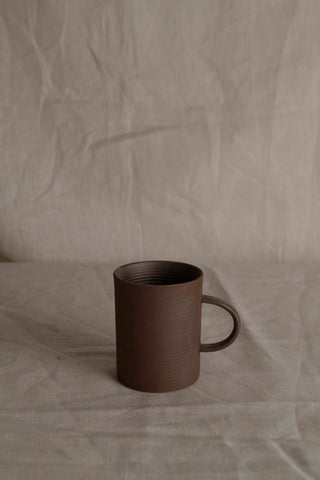 Wabi-Sabi Handmade Vintage Mug, Raku Ware, Rustic Textured Stoneware Cup, Extra Thin, Japandi Coffee Espresso Tea Mug, Stylish Artsian mug