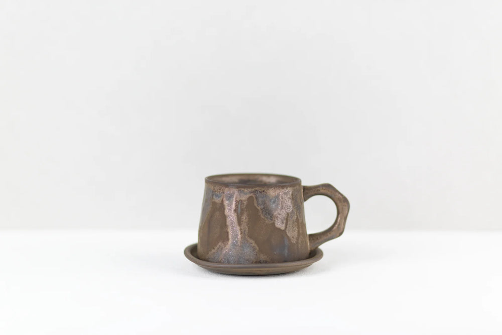 Kairo ceramic cup and saucer